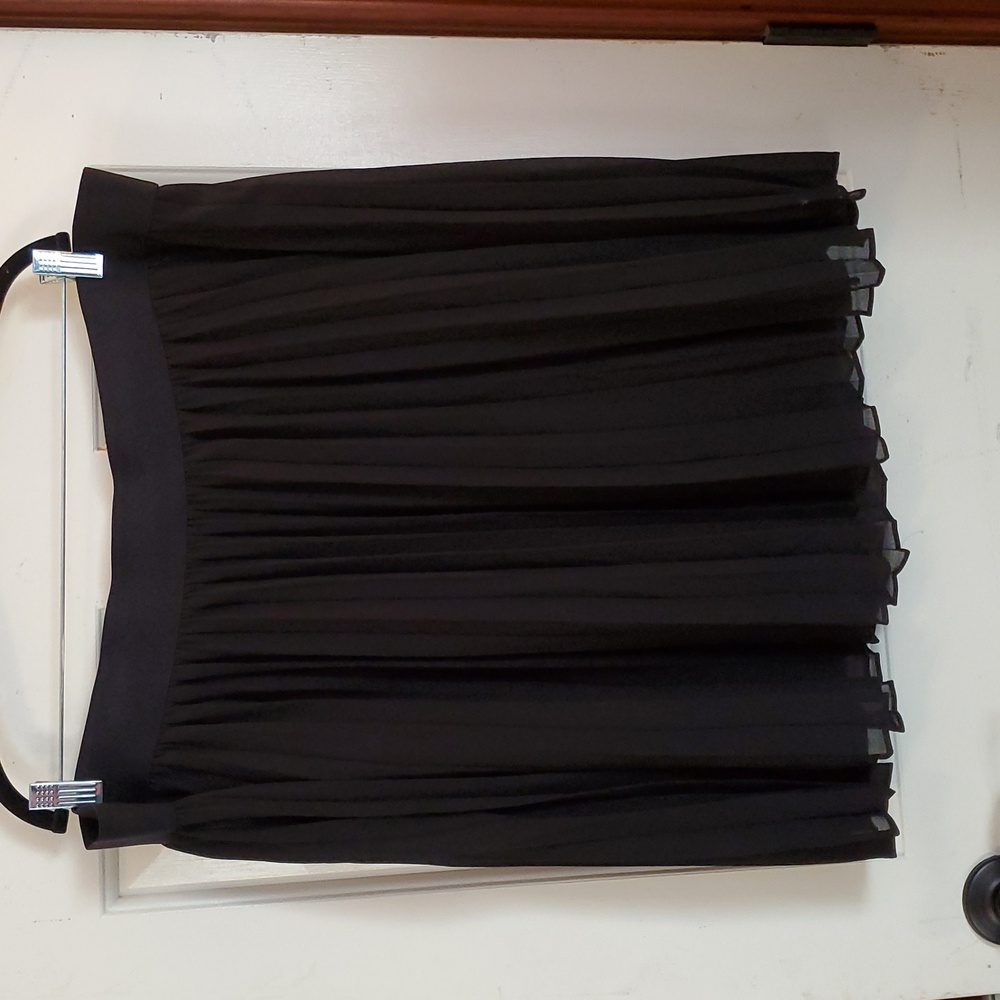 Torrid Black Pleated Skirt